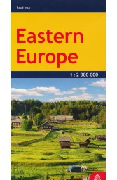 Rytų Europa. Kelių žemėlapis M 1:2 000 000